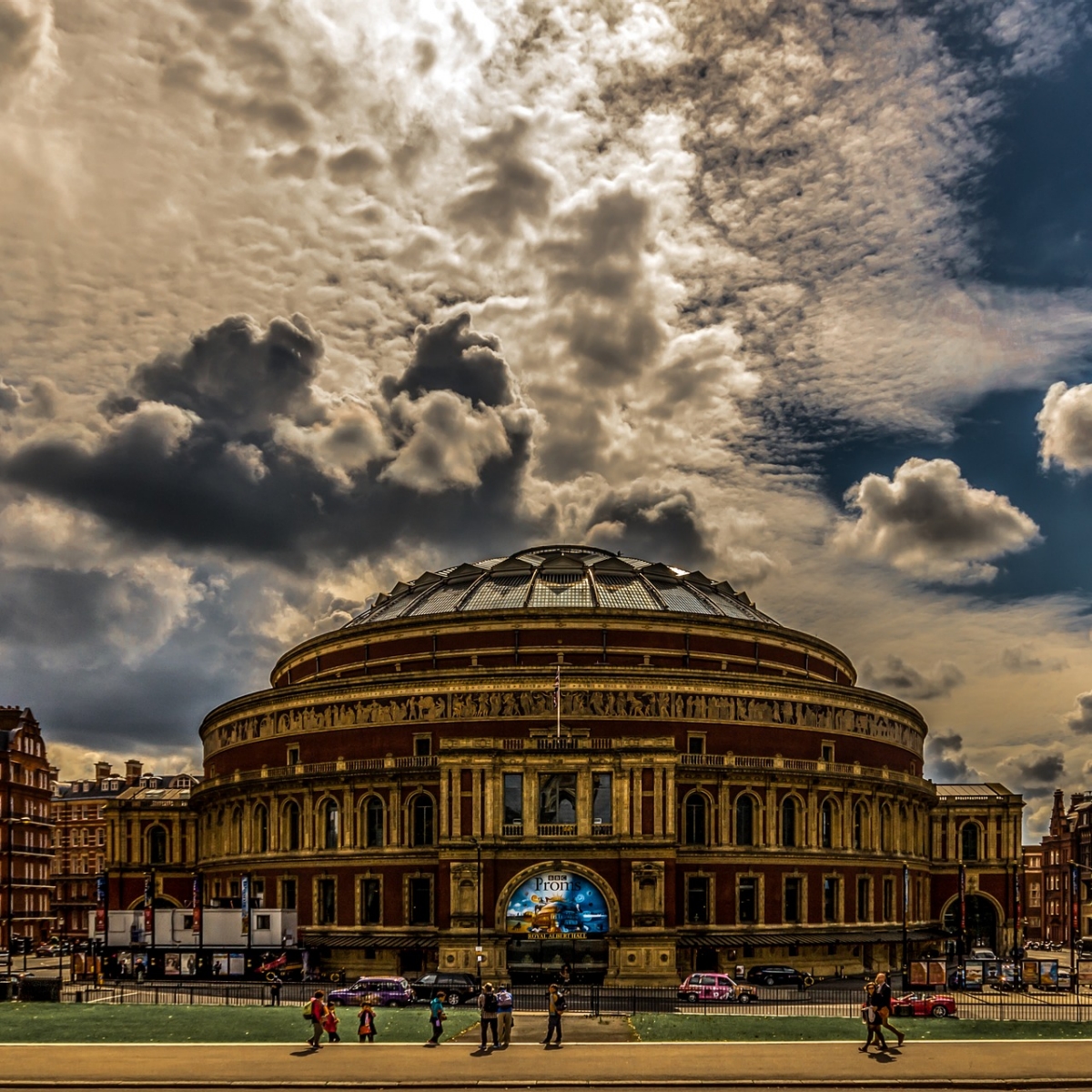 Exterior of the Royal Albert Hall